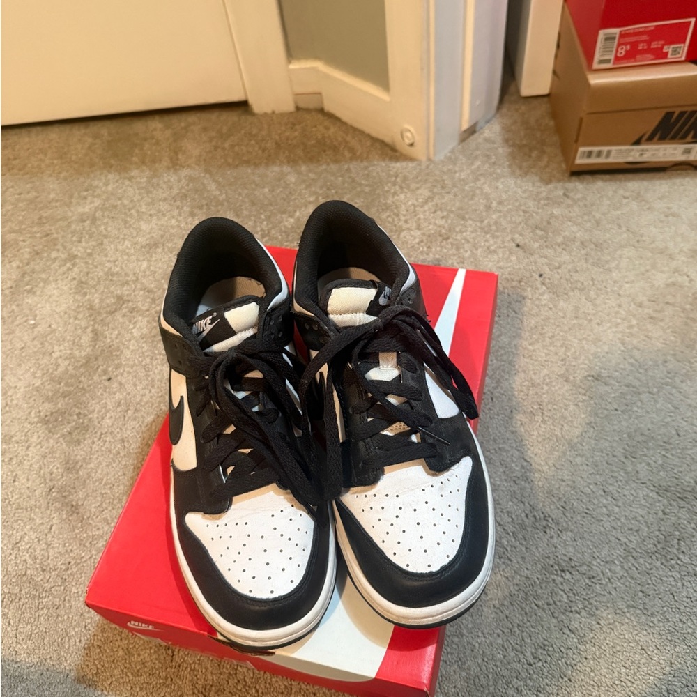 Nike Black and White Athletic Shoes